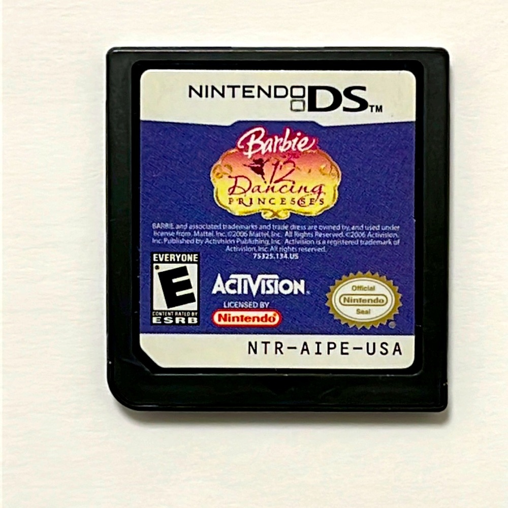 Nintendo DS Barbie in the 12 Dancing Princesses Video Game
